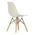 Cadeira Eames em Plástico DSW / Base maple